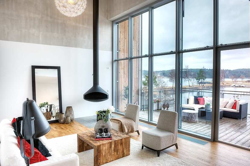 maison en duplex décoration design