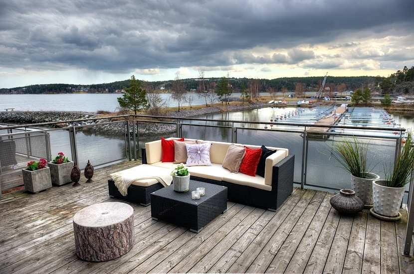 terrasse maison d'architecte