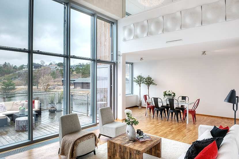 maison en duplex décoration design