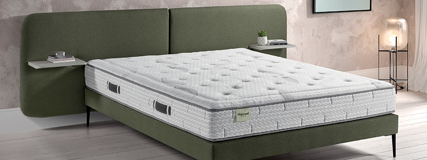 litterie avec tête de lit tissu