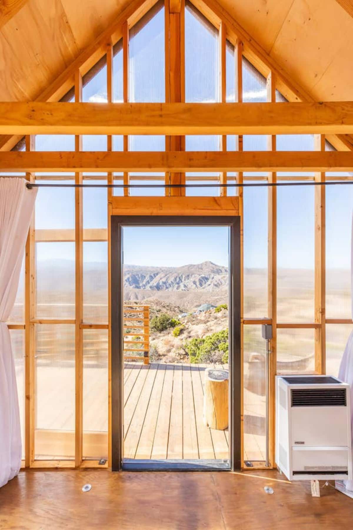 salon cabane minimaliste