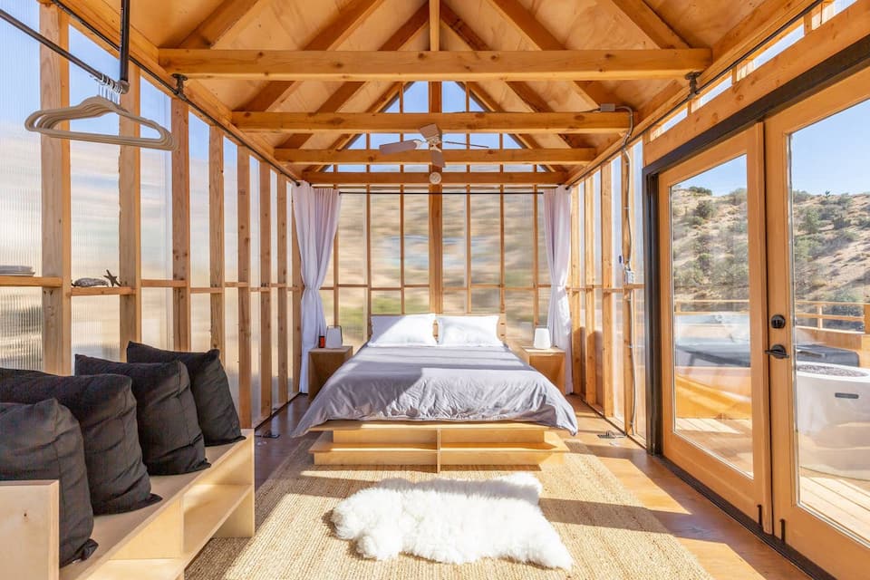chambre cabane minimaliste