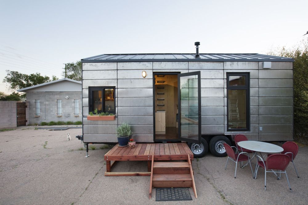 Extraordinary Structures prototype Tiny House, Santa Fe, New Mexico, Zane Fisher