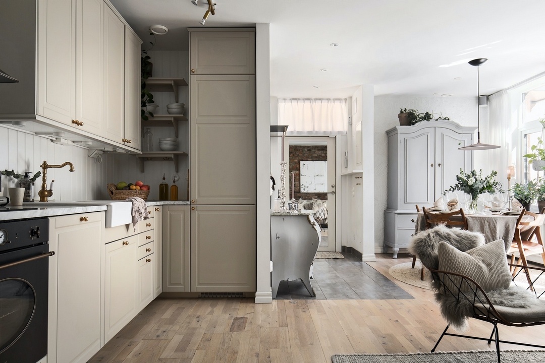 petite maison de ville cuisine ouverte