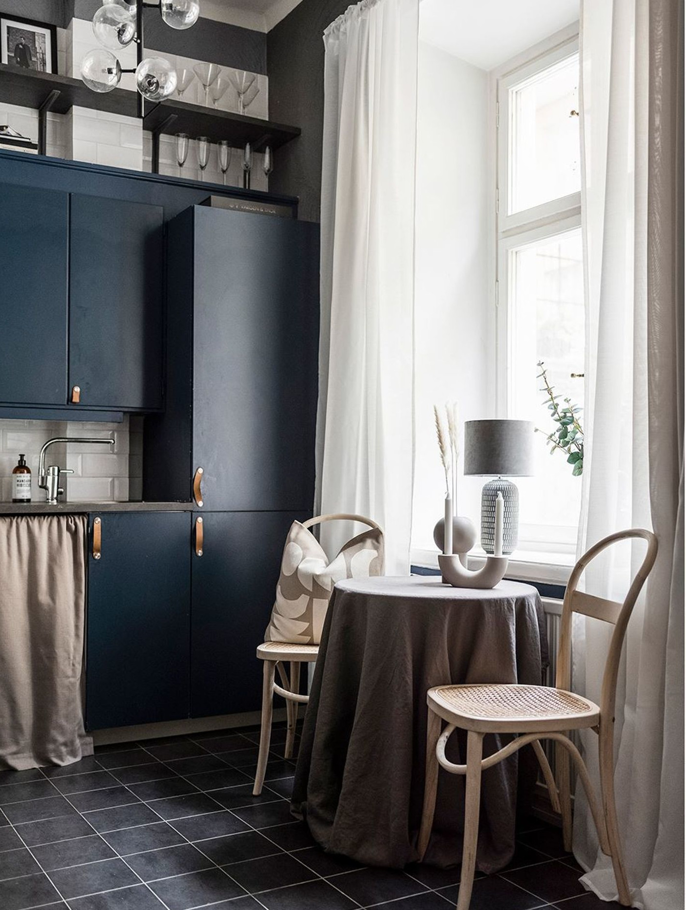 cuisine ouverte studio avec mezzanine