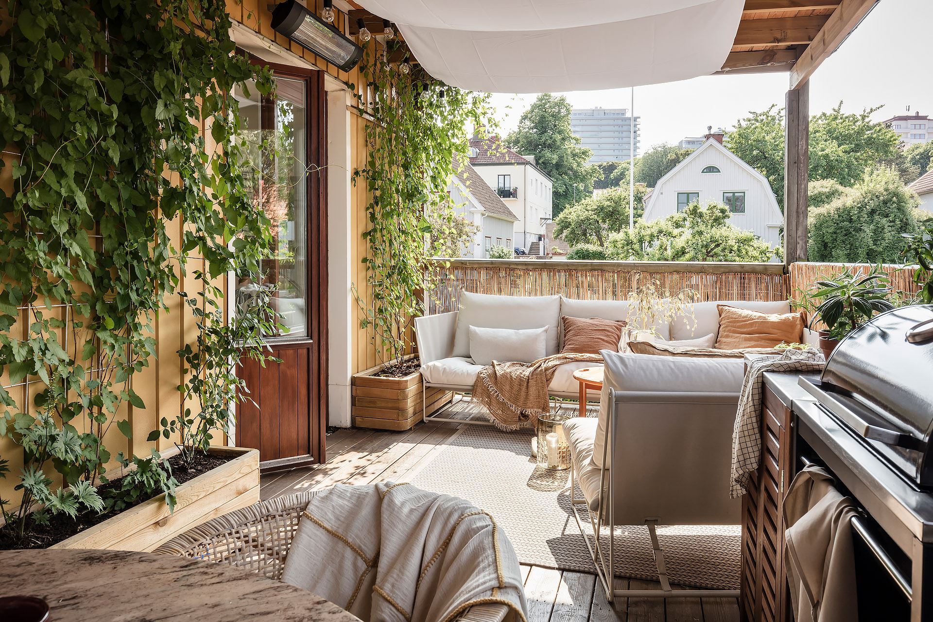 appartement avec terrasse aménagée