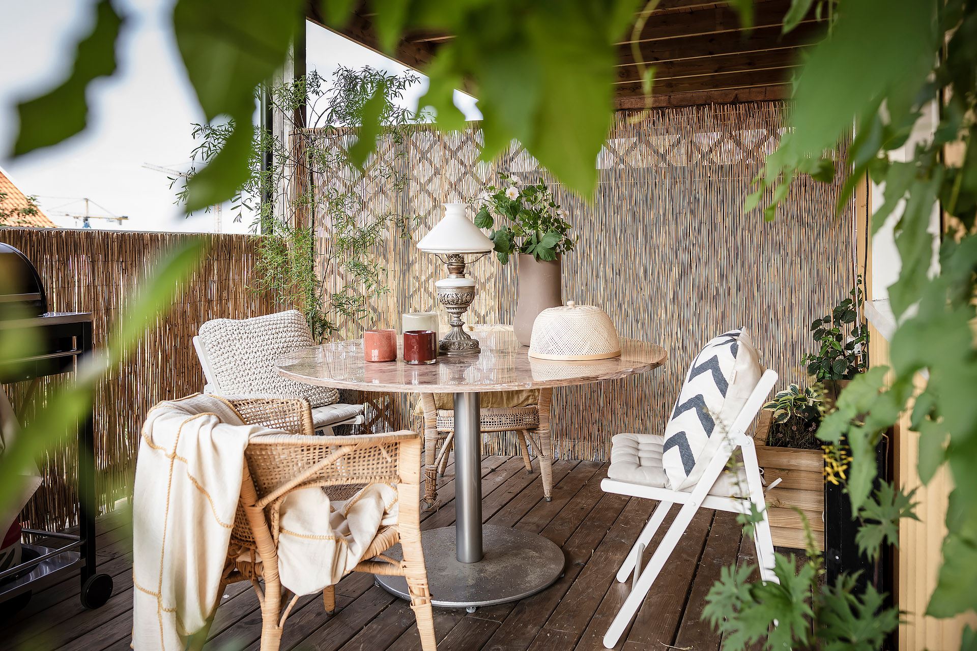appartement avec terrasse aménagée