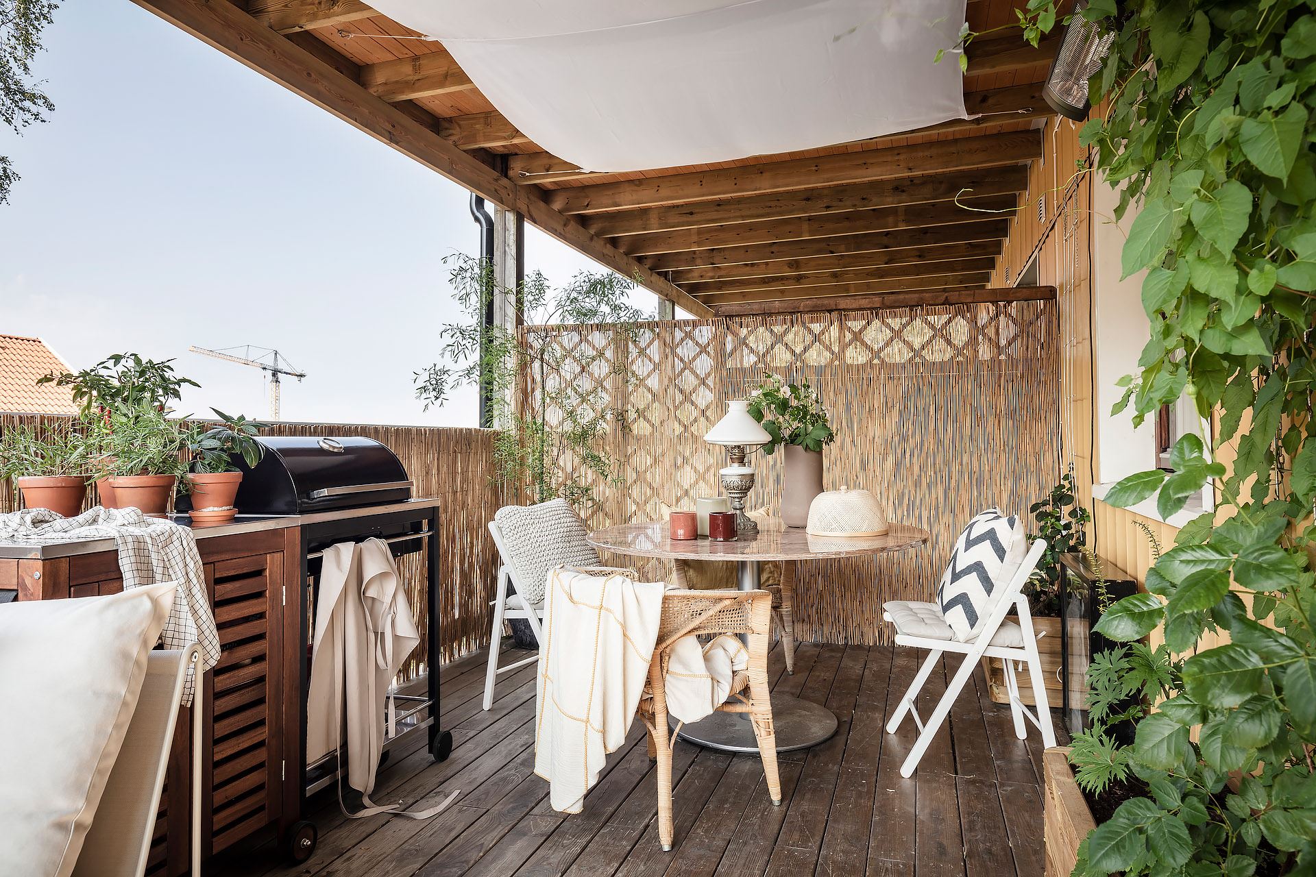appartement avec terrasse aménagée