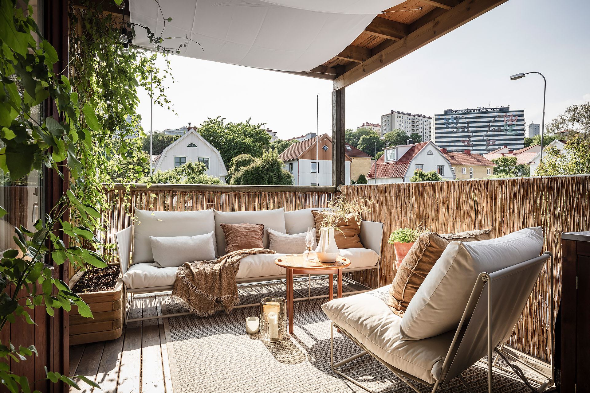 appartement avec terrasse aménagée