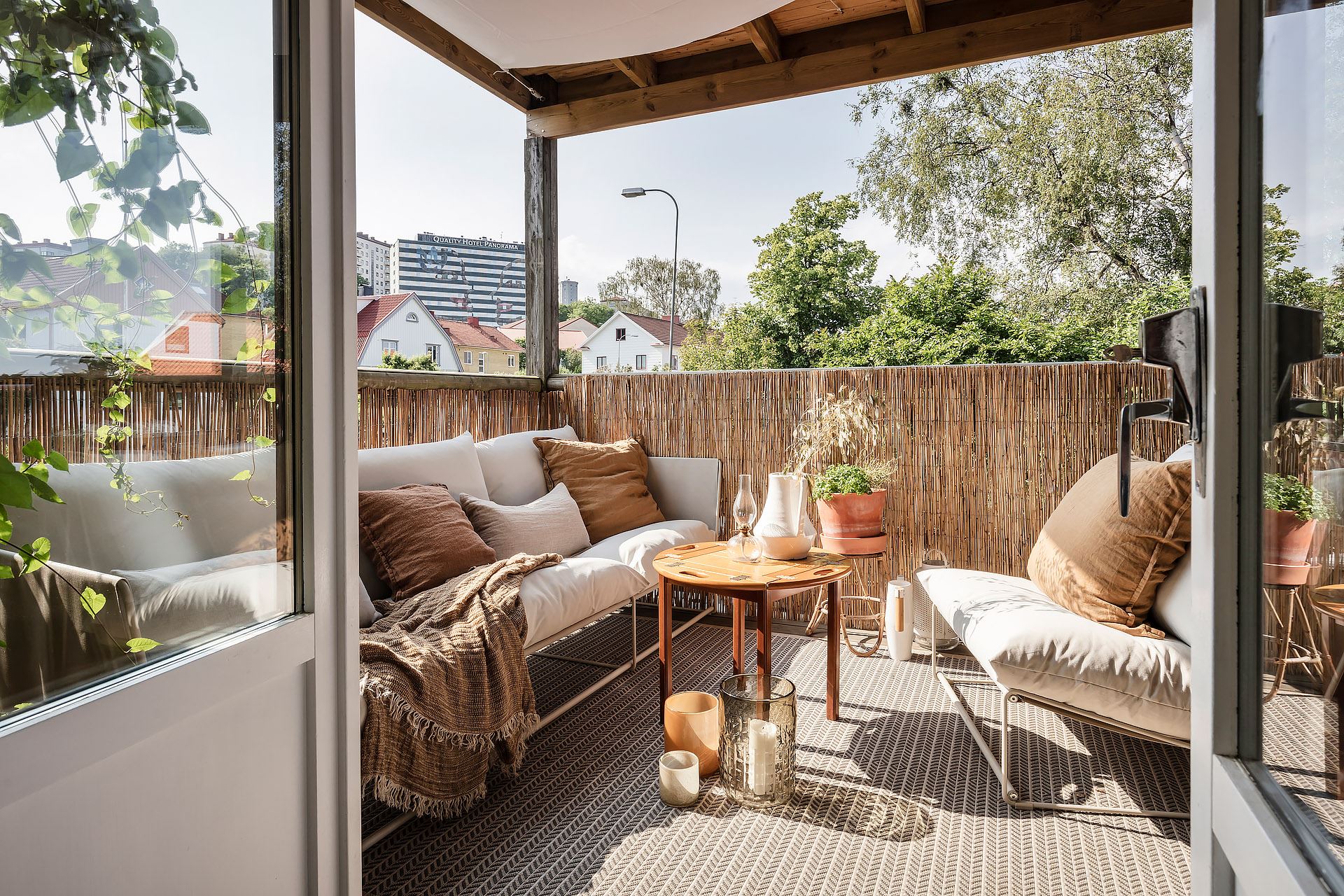 appartement avec terrasse aménagée