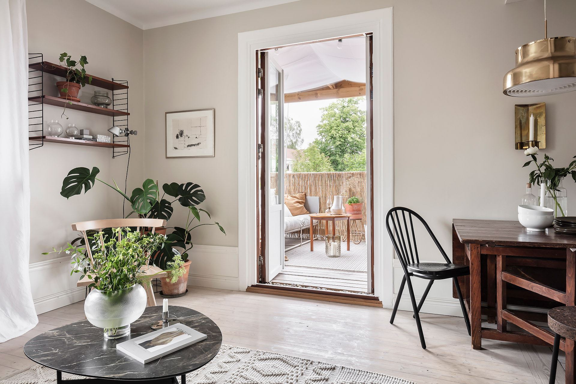 appartement avec terrasse aménagée