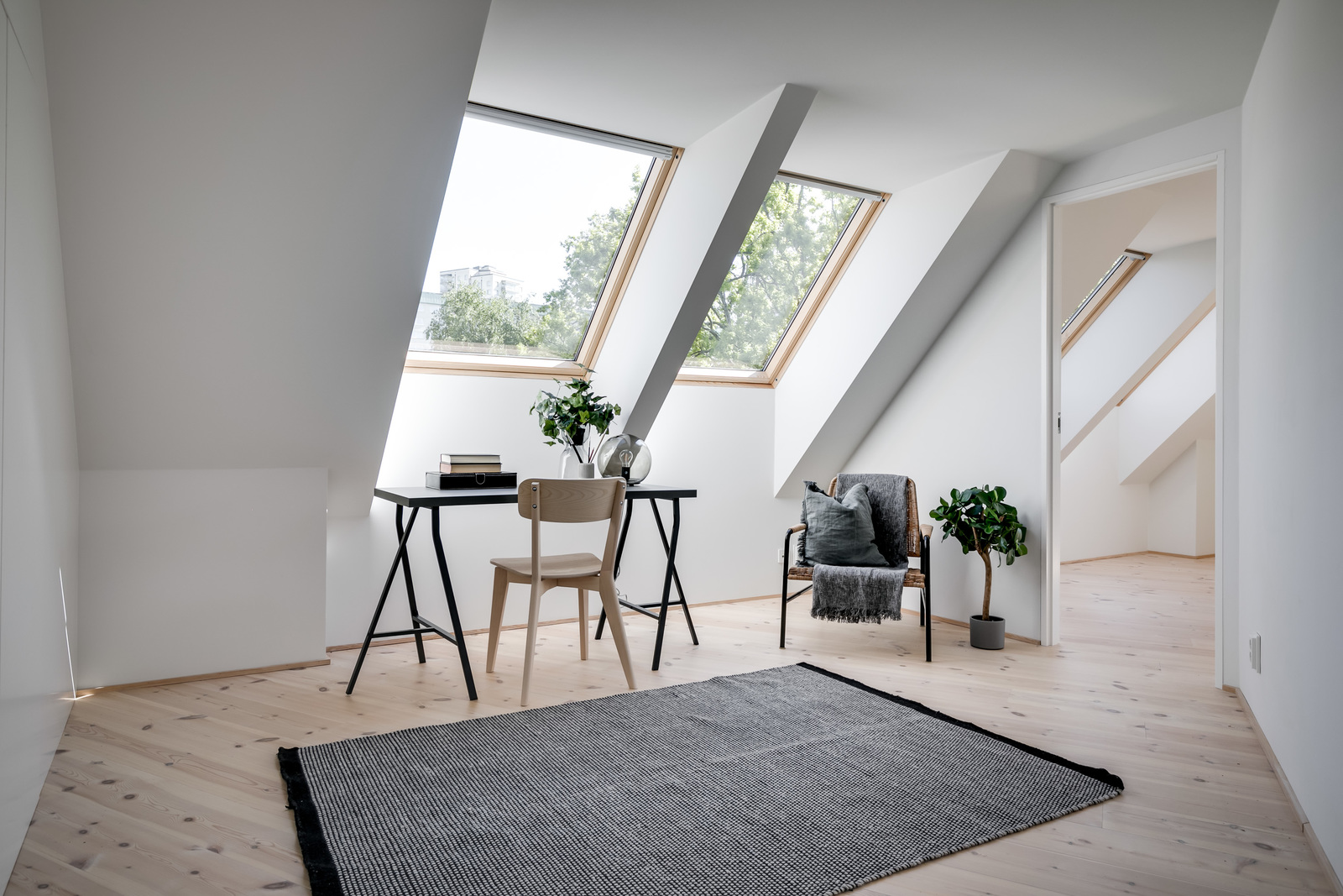 bureau dans combles