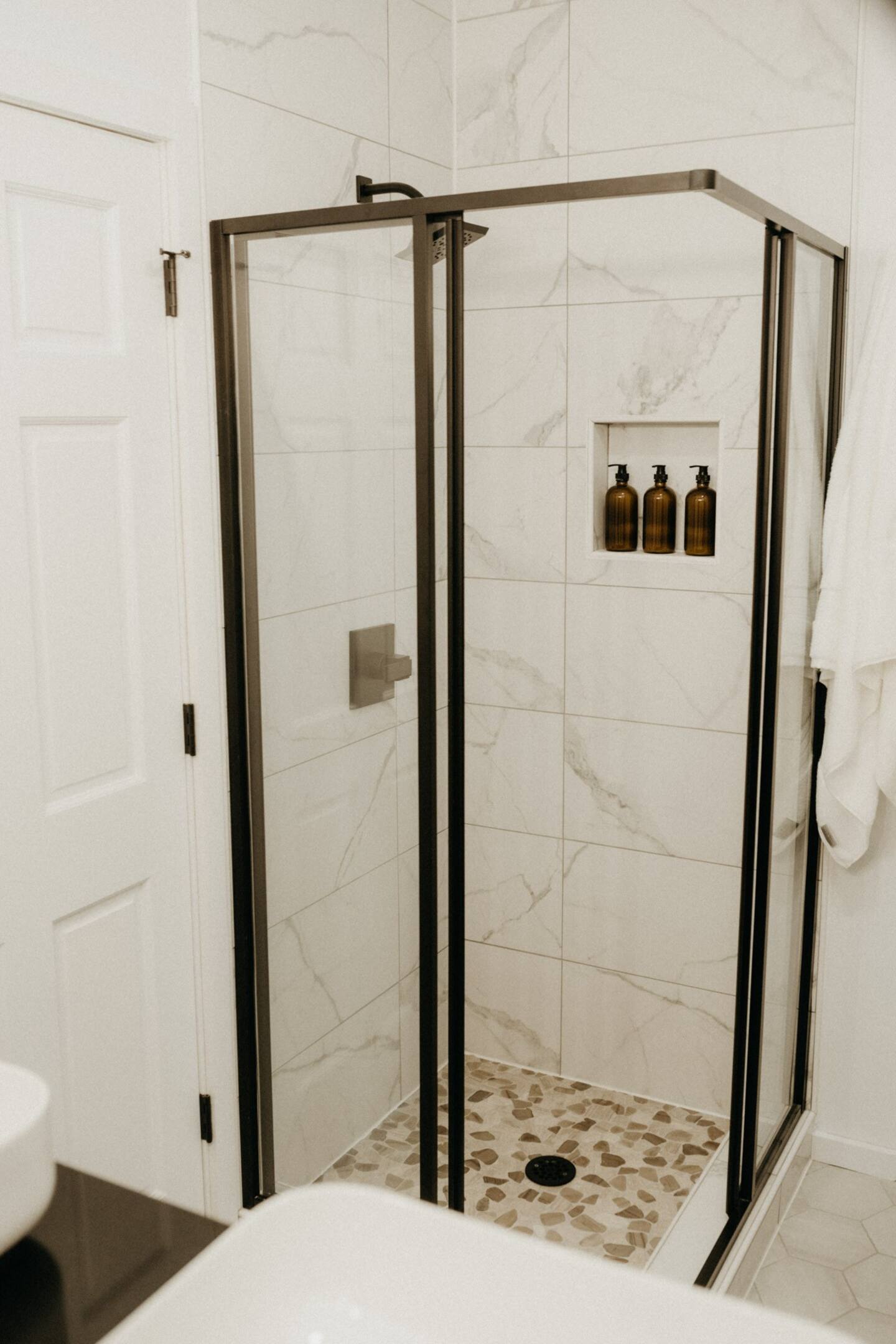 douche avec carreaux marbre douche avec carreaux marbre