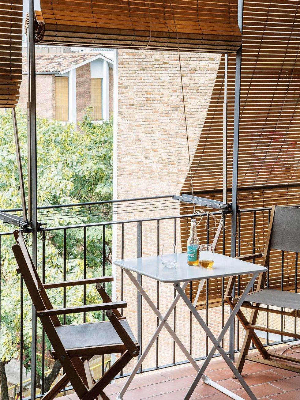 balcon salle d'eau petite maison 60m2