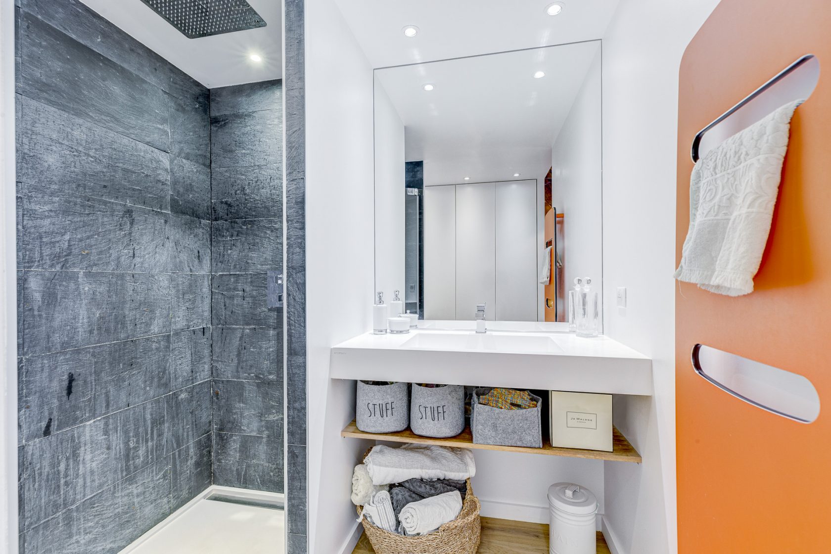 salle de bain grise salle de bain grise