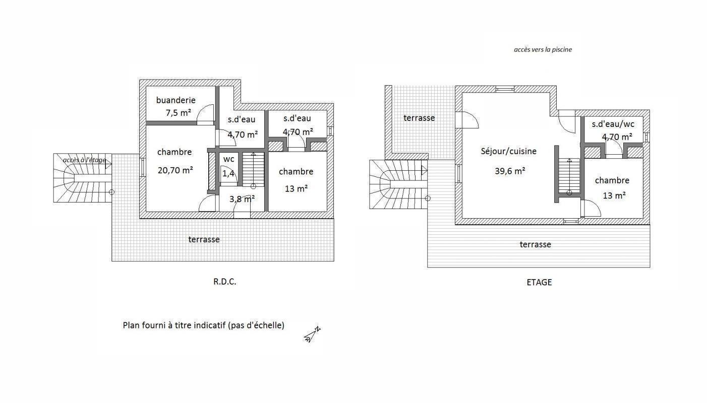 plan maison de vacances en Corse
