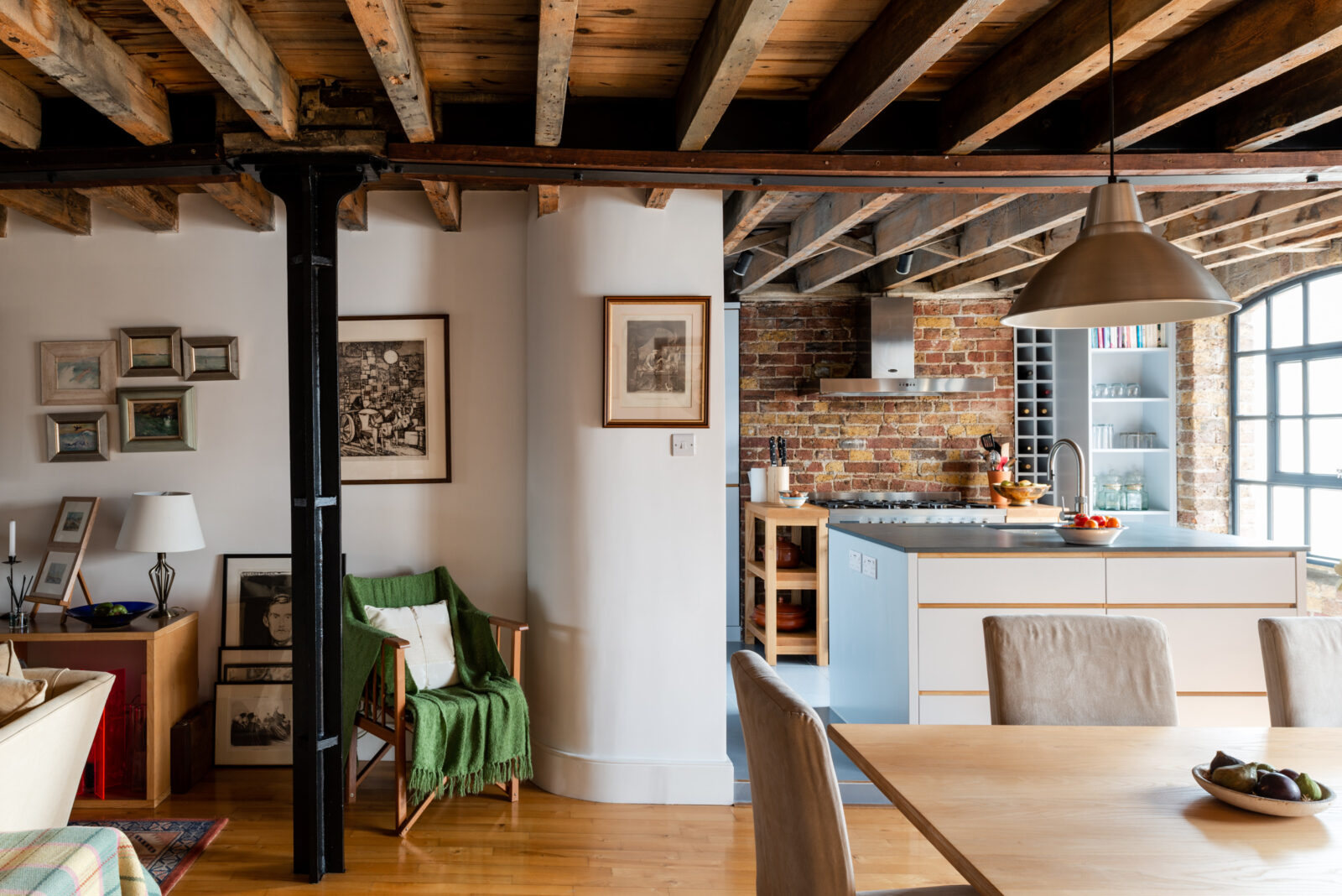 cuisine équipée ouverte loft à Londres cuisine équipée ouverte loft à Londres