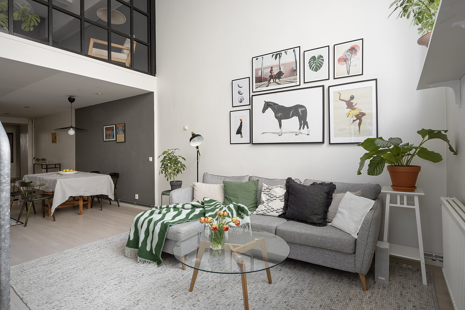 duplex avec chambre verrière