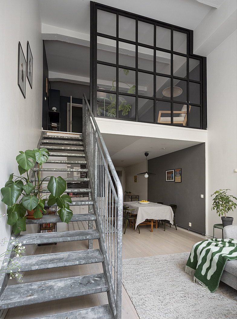 duplex avec chambre verrière