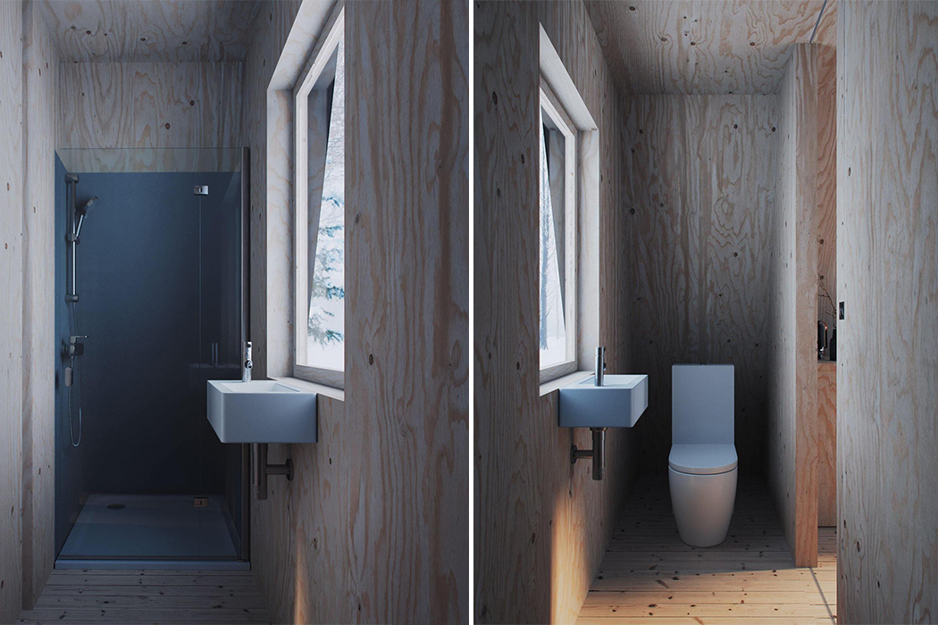 salle d salle d'eau tiny house mini maison