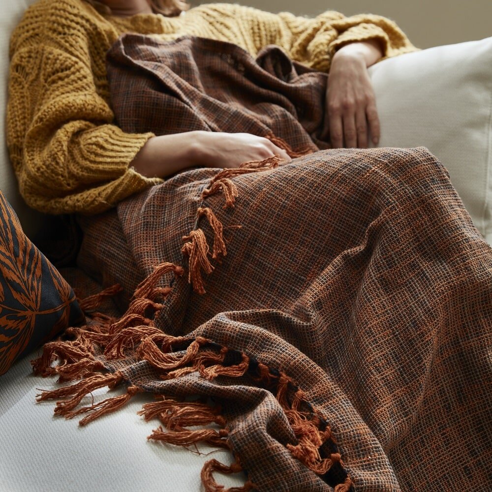 plaid couleur automne