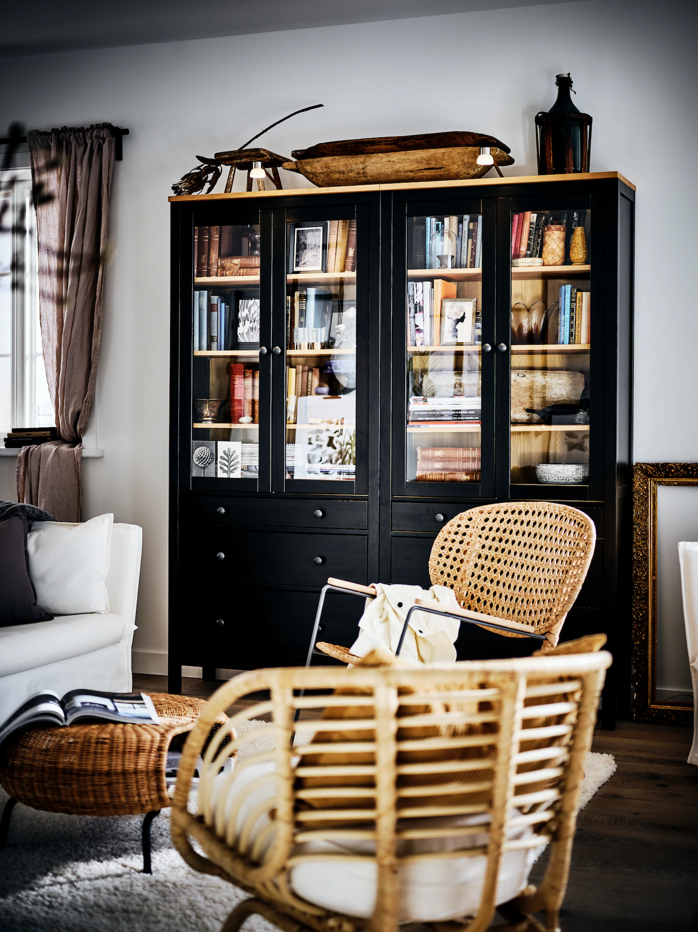 salon décoration champêtre