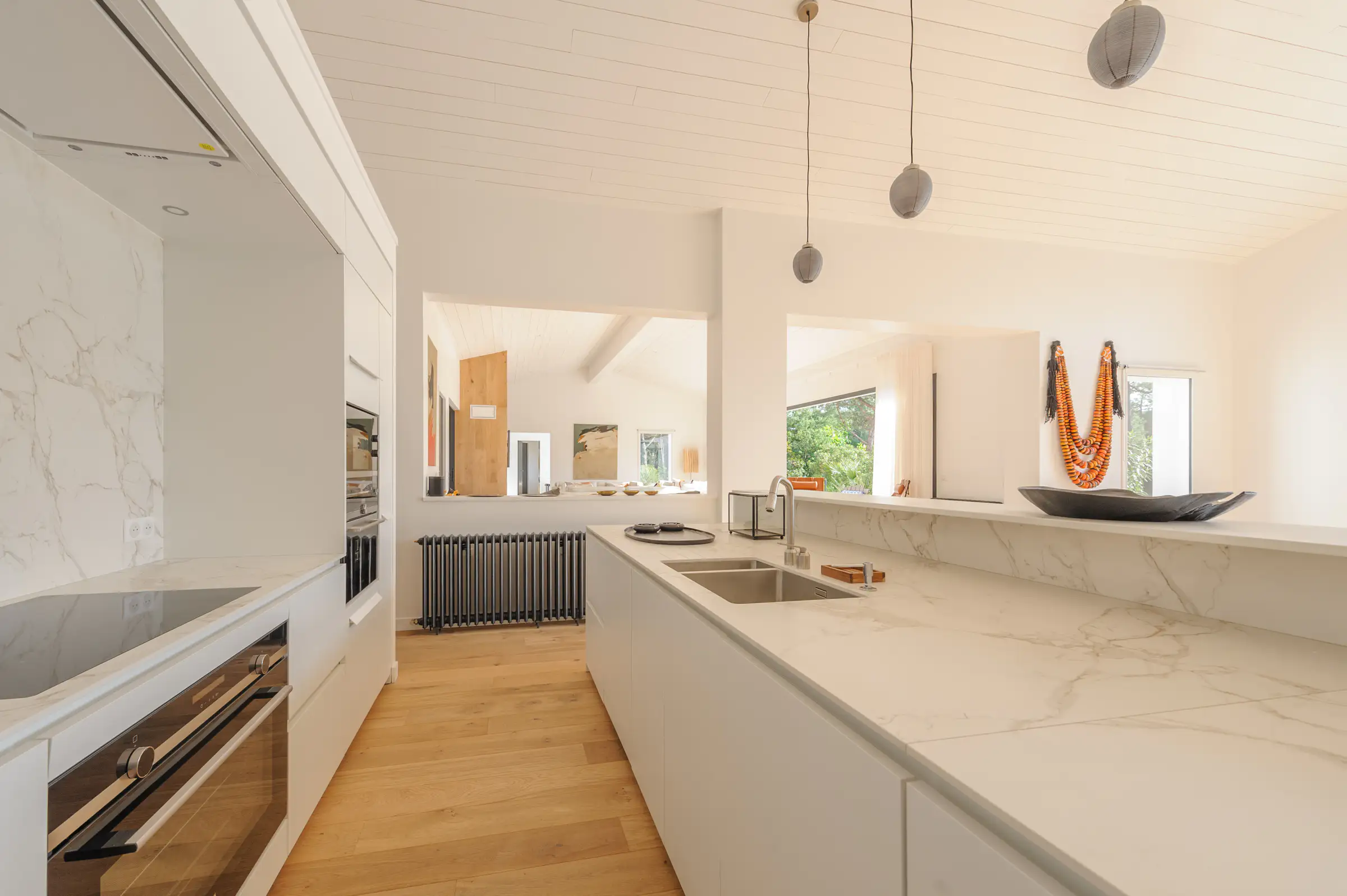 cuisine équipée ouverte avec îlot maison d cuisine équipée ouverte avec îlot maison d'architecte