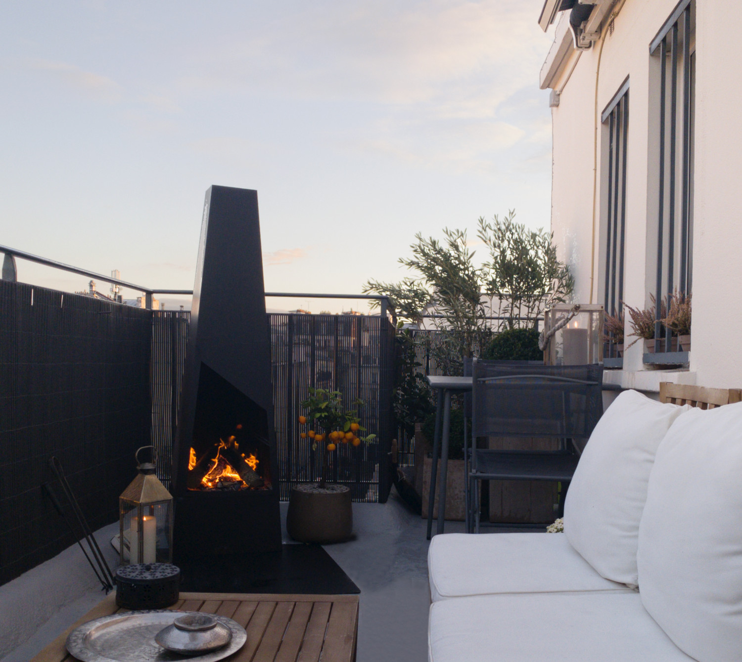 terrasse studio Paris 16m2 terrasse studio Paris 16m2