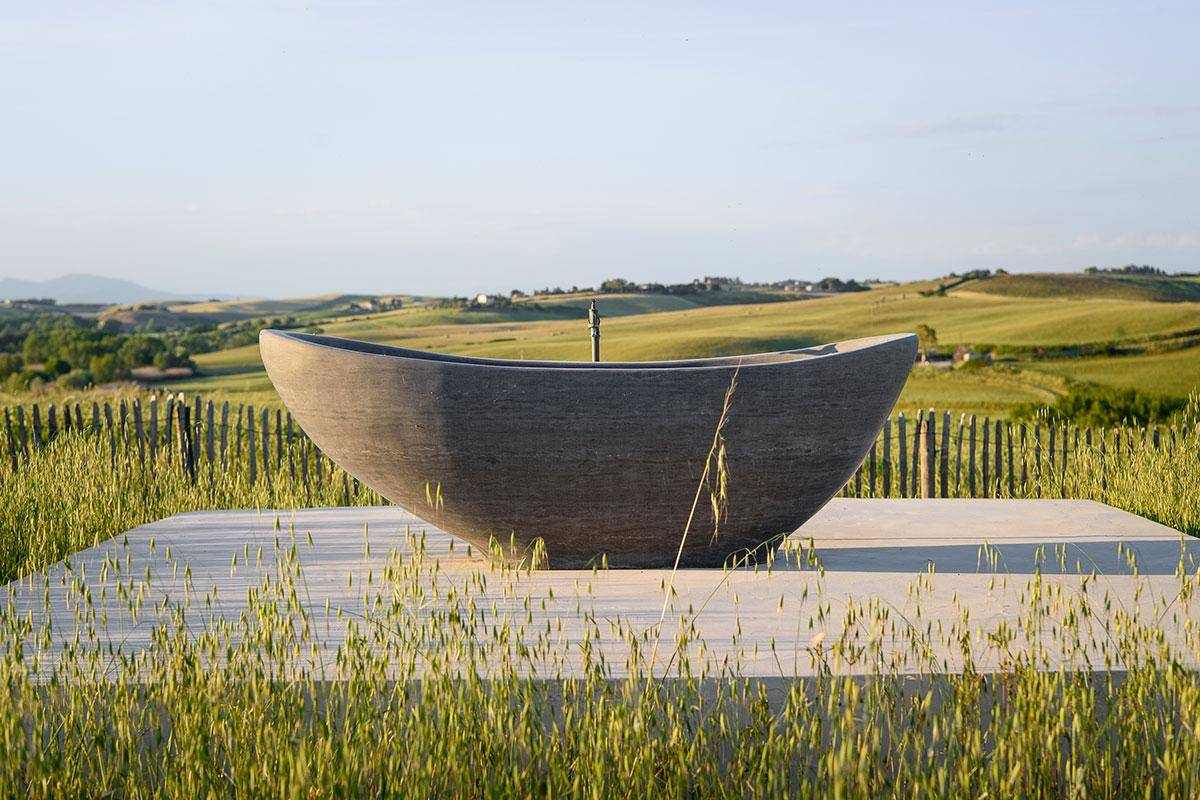 baignoire design extérieure