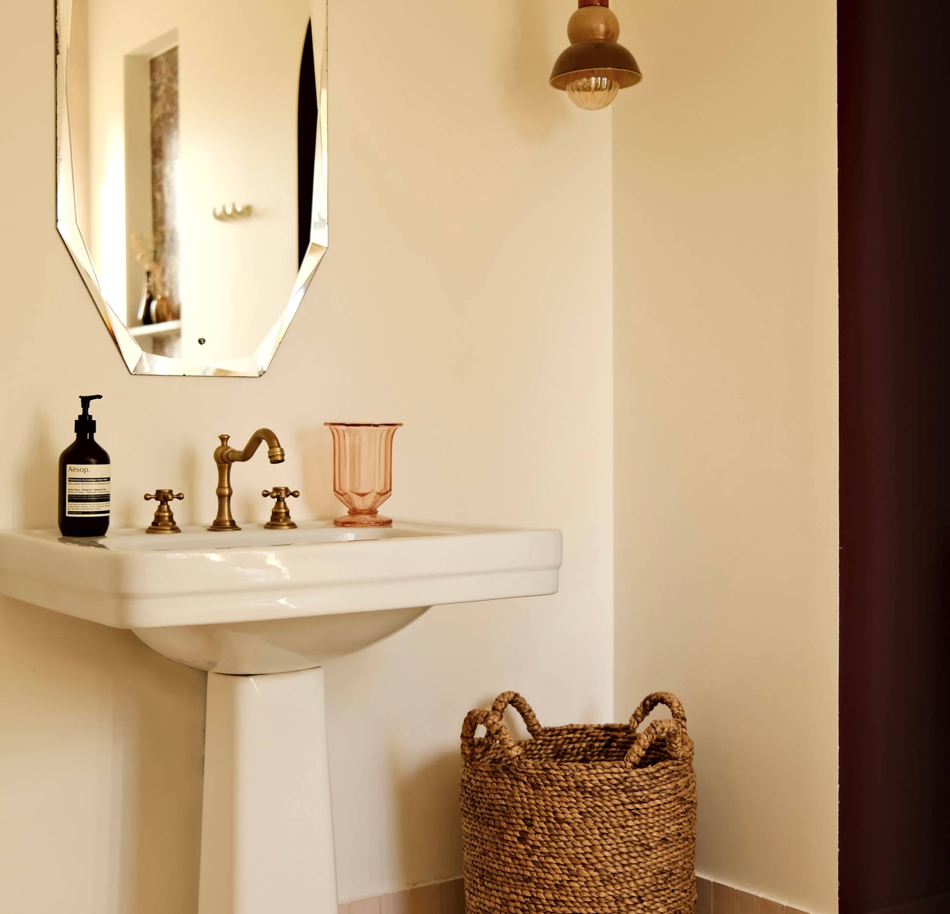 salle de bain vintage