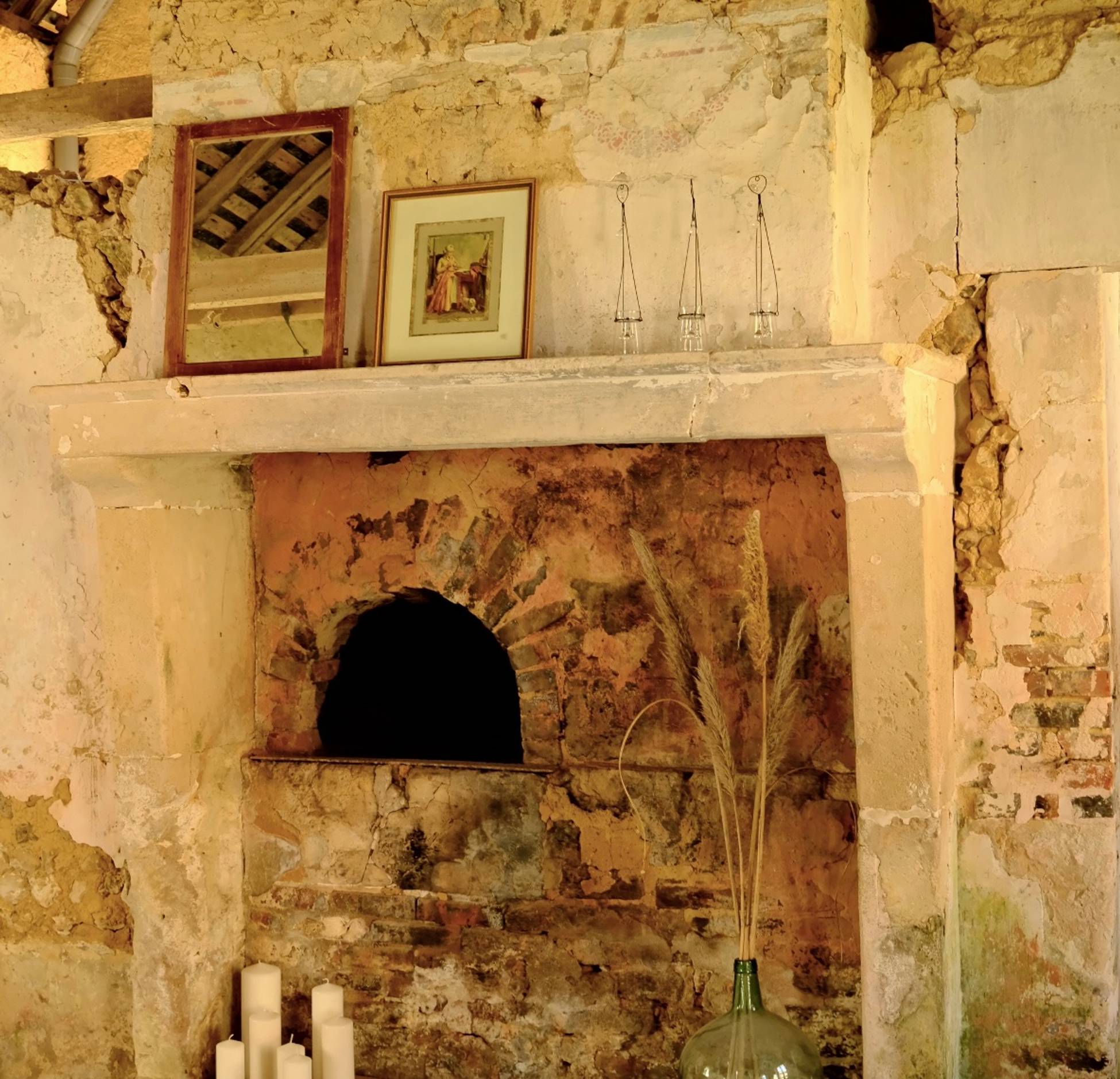 ancien four en pierre