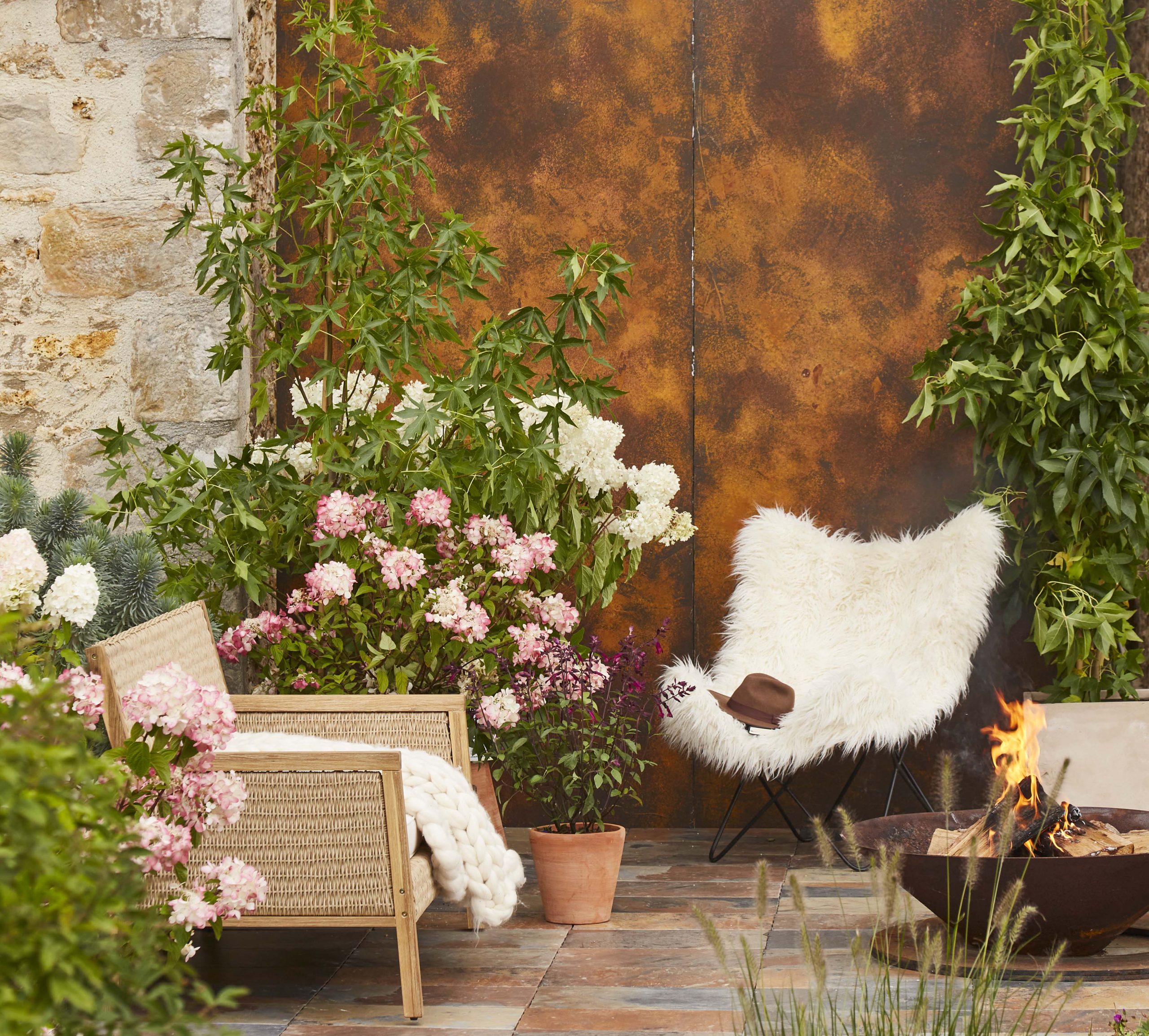 terrasse d'automne