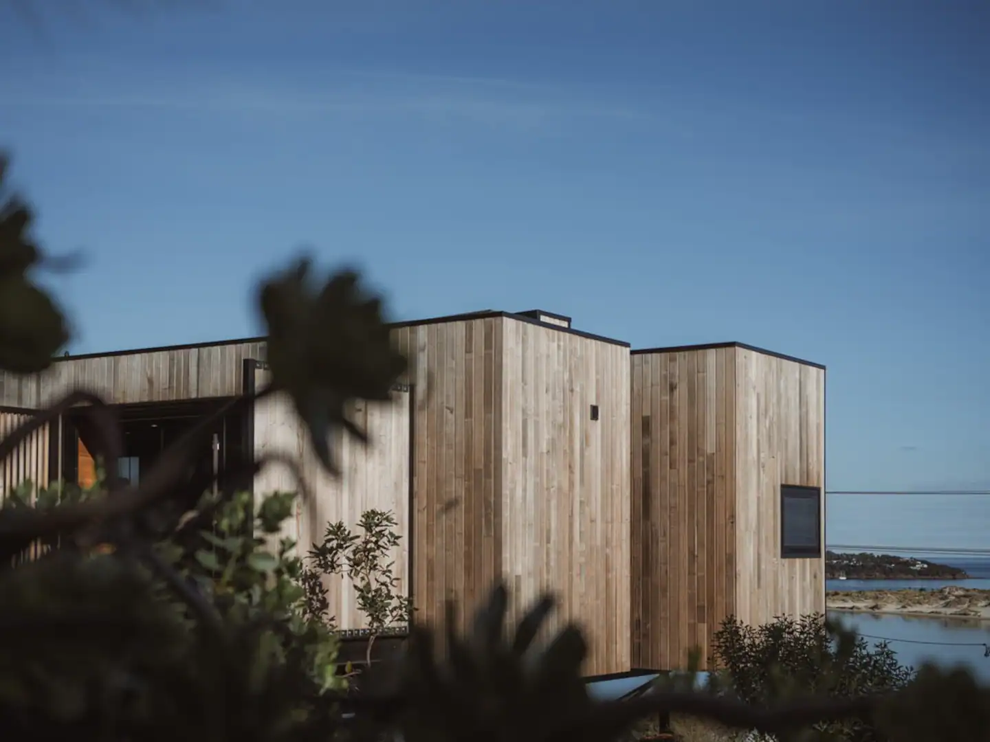 façade mini maison en bois