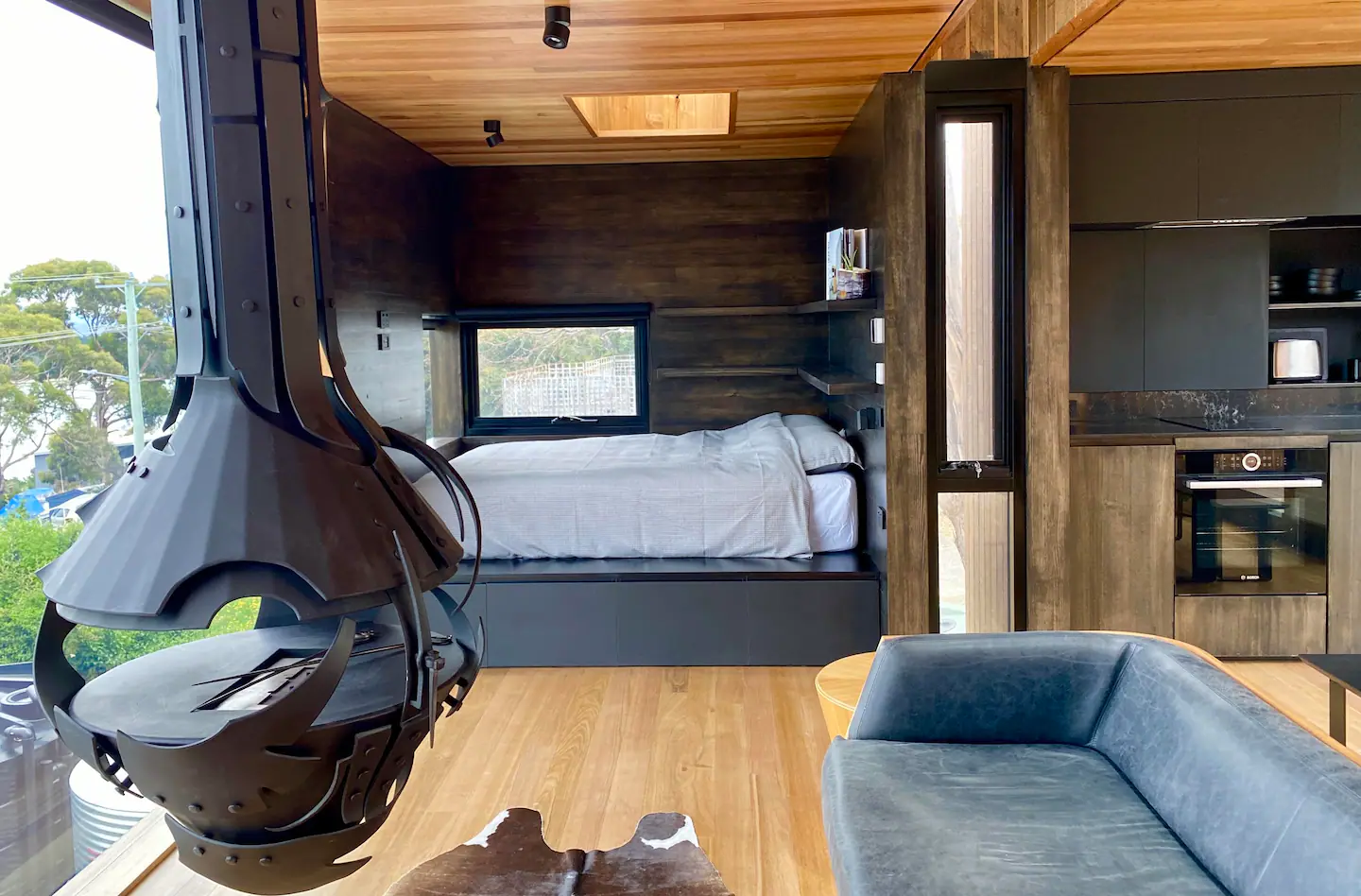 chambre tiny house 40m2