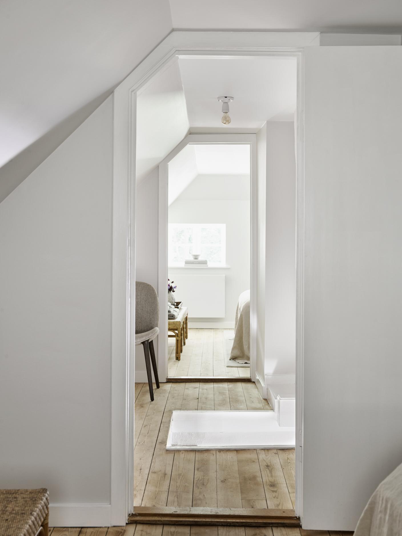 palier chambre maison Danemark avec cuisine design Vipp palier chambre maison Danemark avec cuisine design Vipp