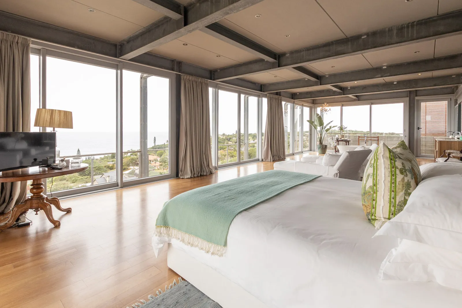 chambre maison vue mer