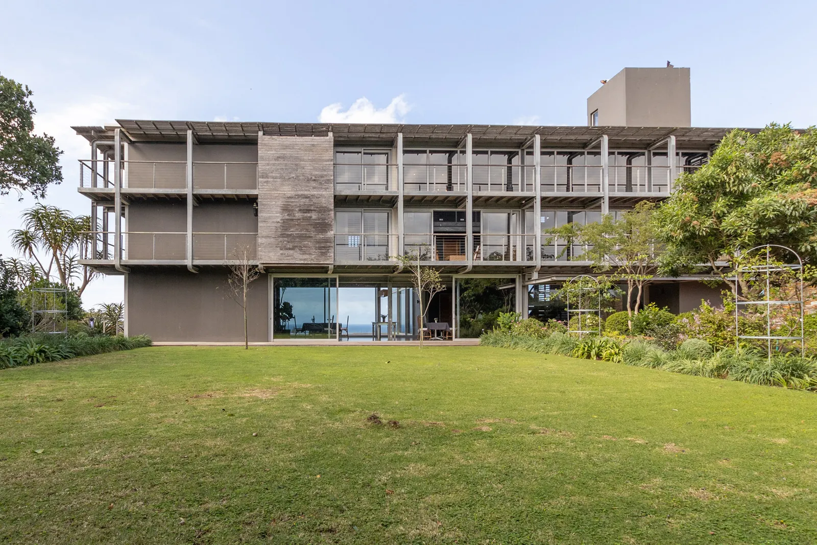 extérieur maison architecte vue mer