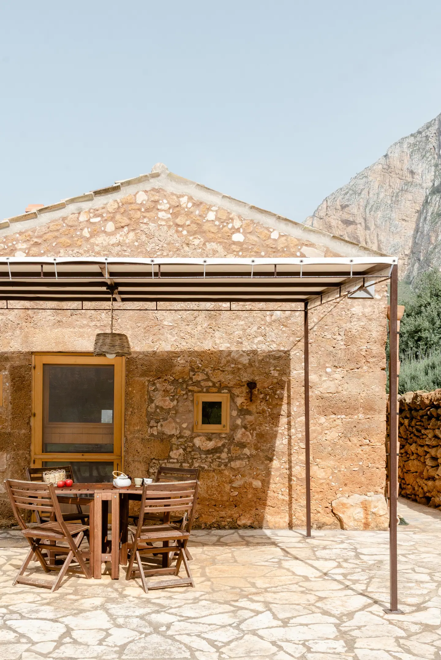 terrasse avec pergola
