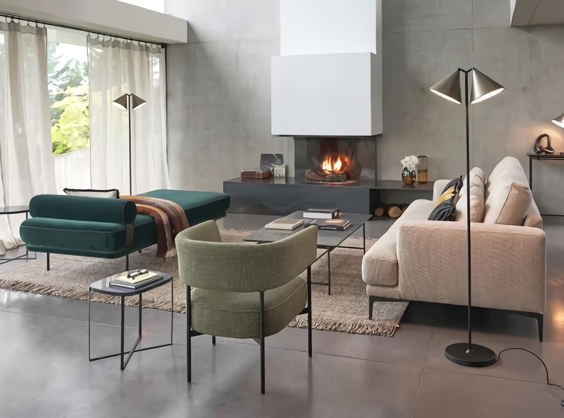 salon décoration contemporaine