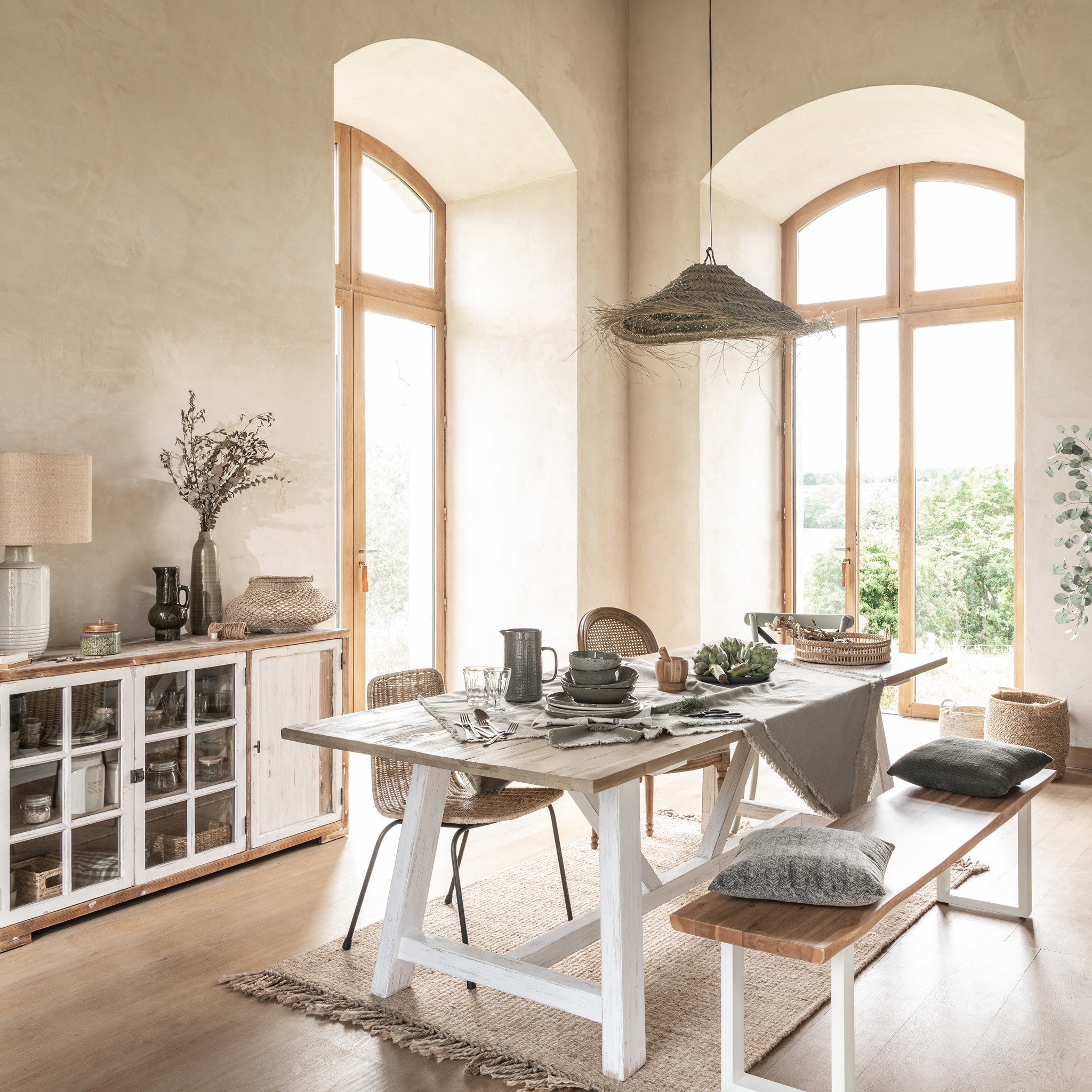salle à manger Maisons du Monde nouveautés automne hiver 2021/2022 Anduze
