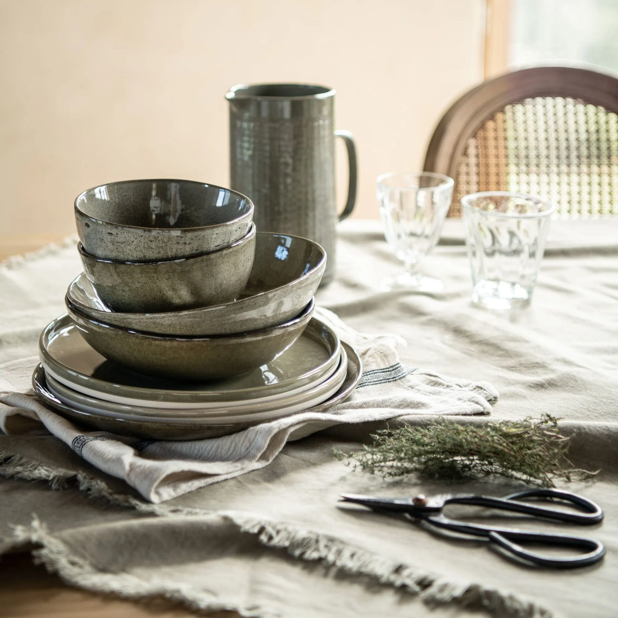 vaisselle Maisons du Monde nouveautés automne hiver 2021/2022 Anduze