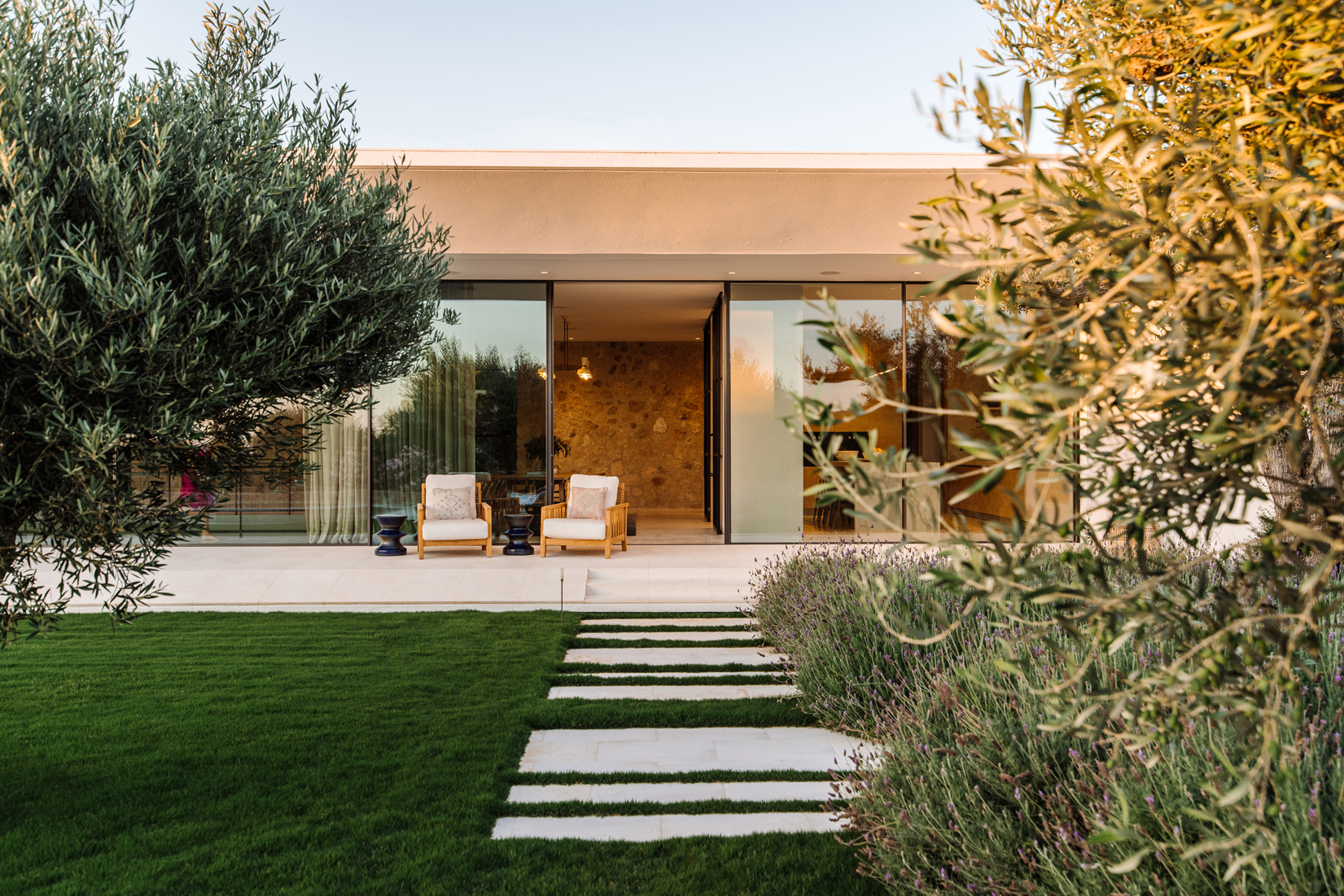 jardin maison Ibiza