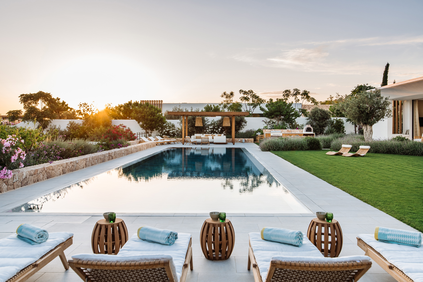 jardin maison Ibiza