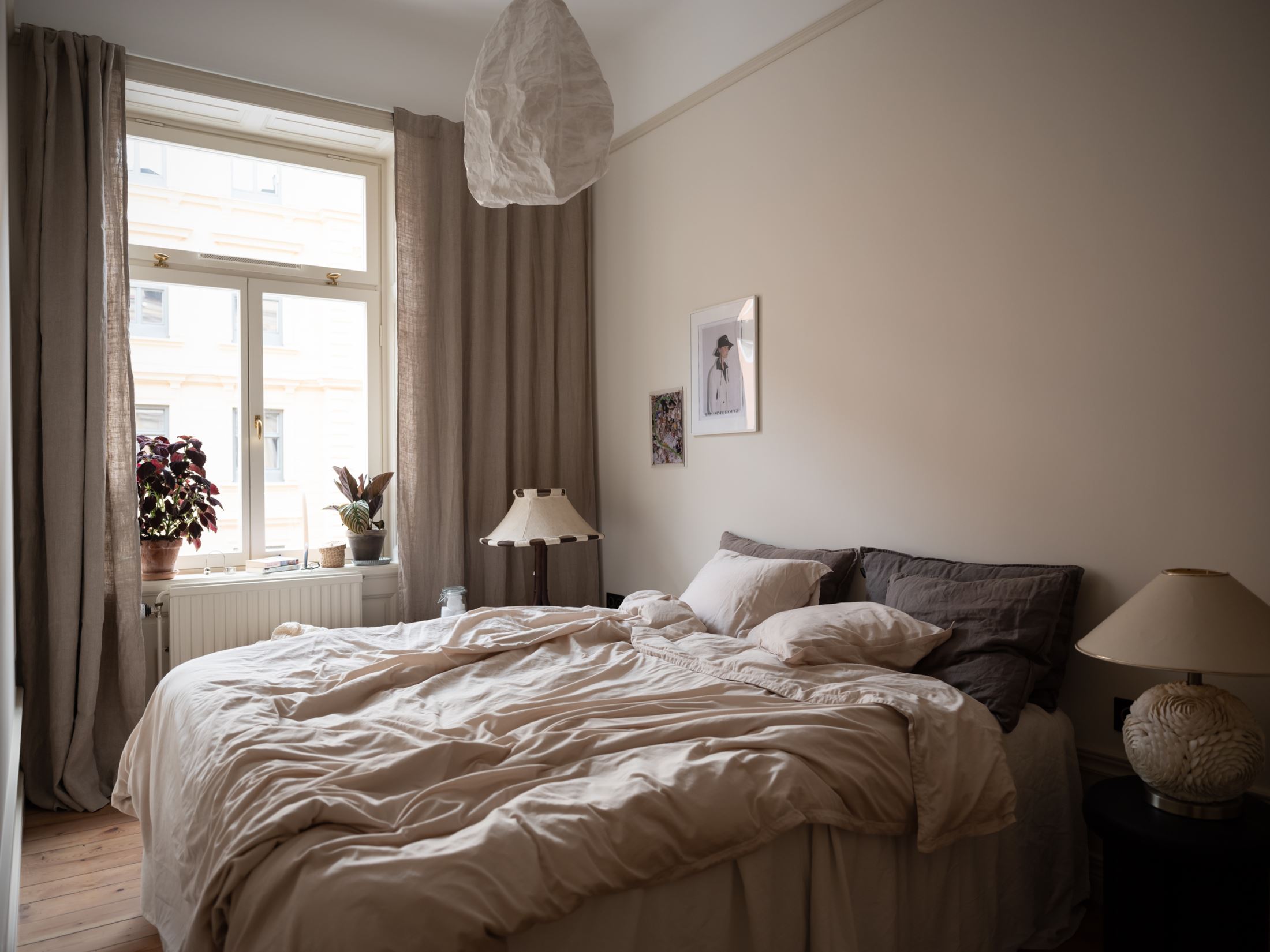 chambre déco scandinave