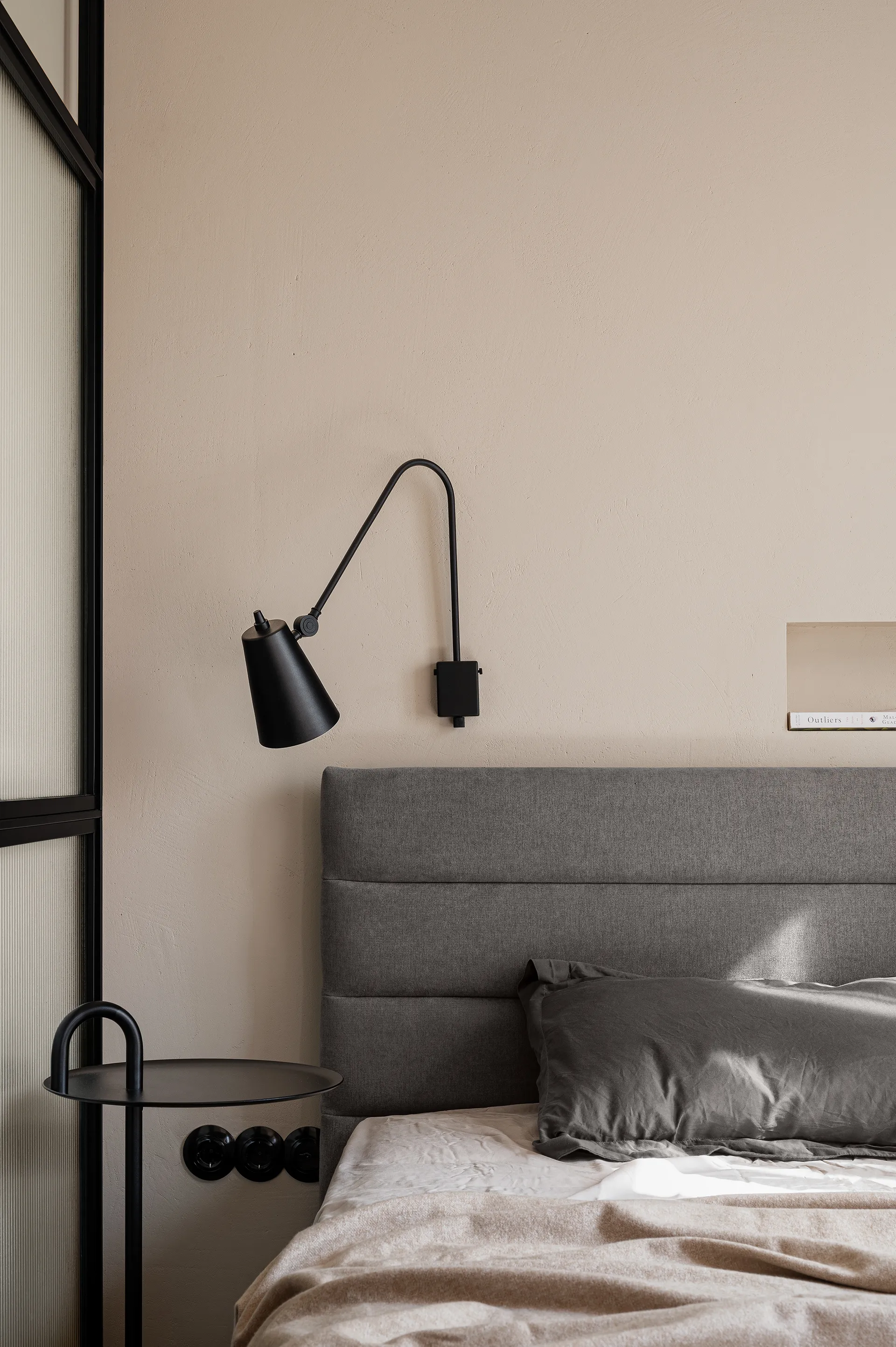 chambre tête de lit tissu gris chambre tête de lit tissu gris