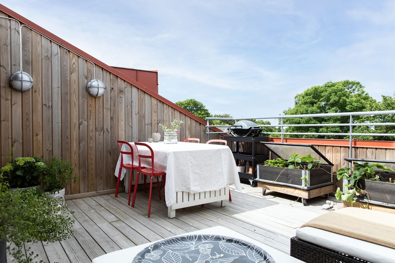 terrasse tropézienne en bois