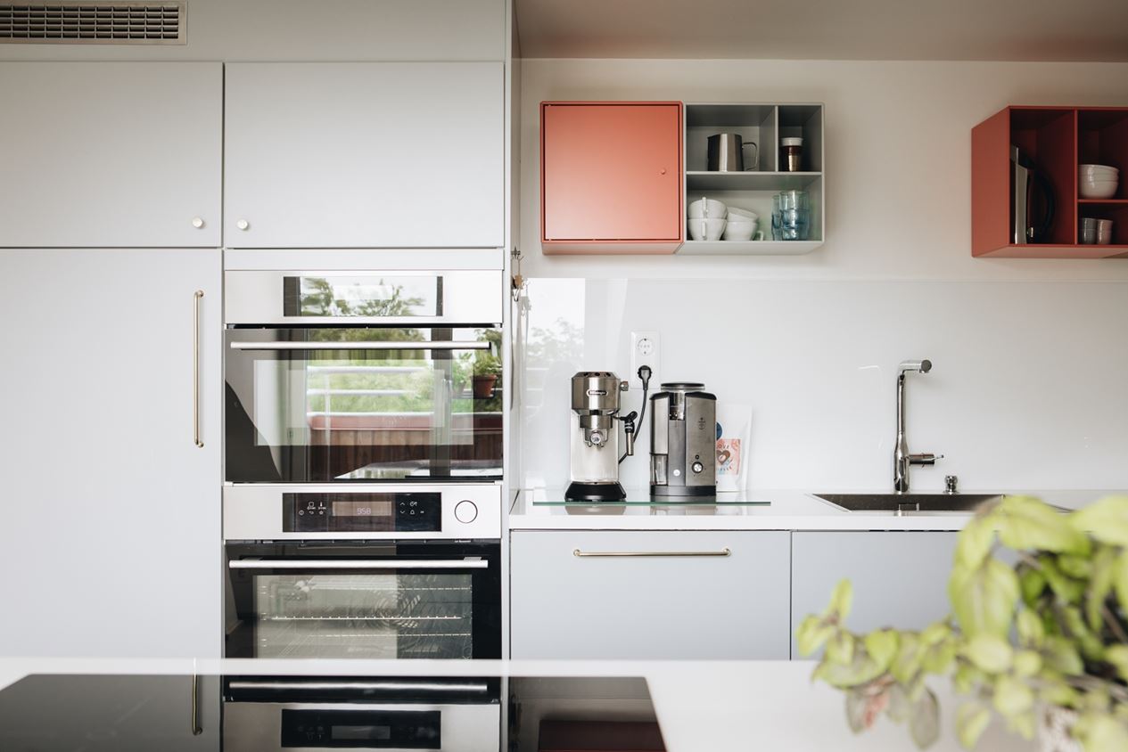 cuisine design blanche