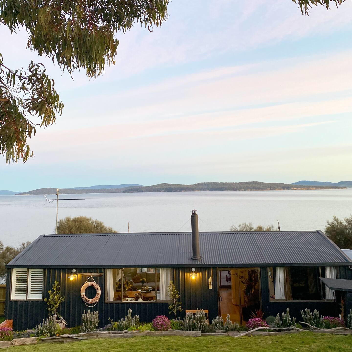 façade cabane Tasmanie