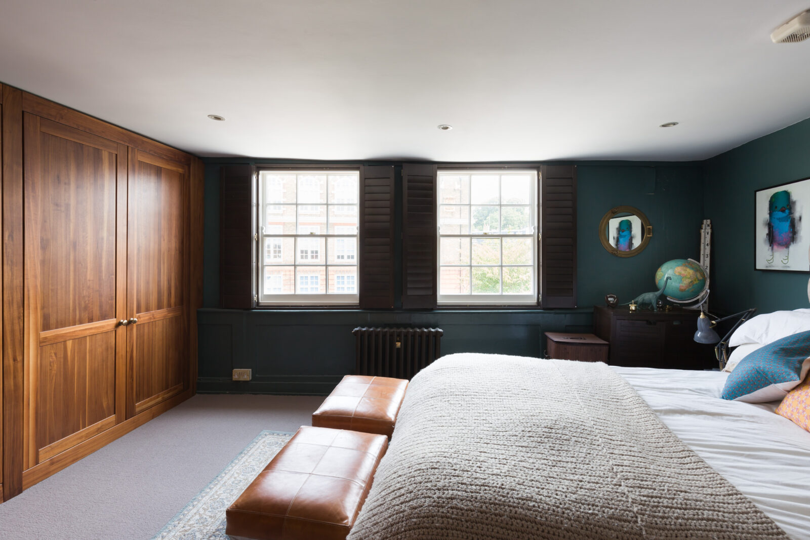 chambre avec placard bois