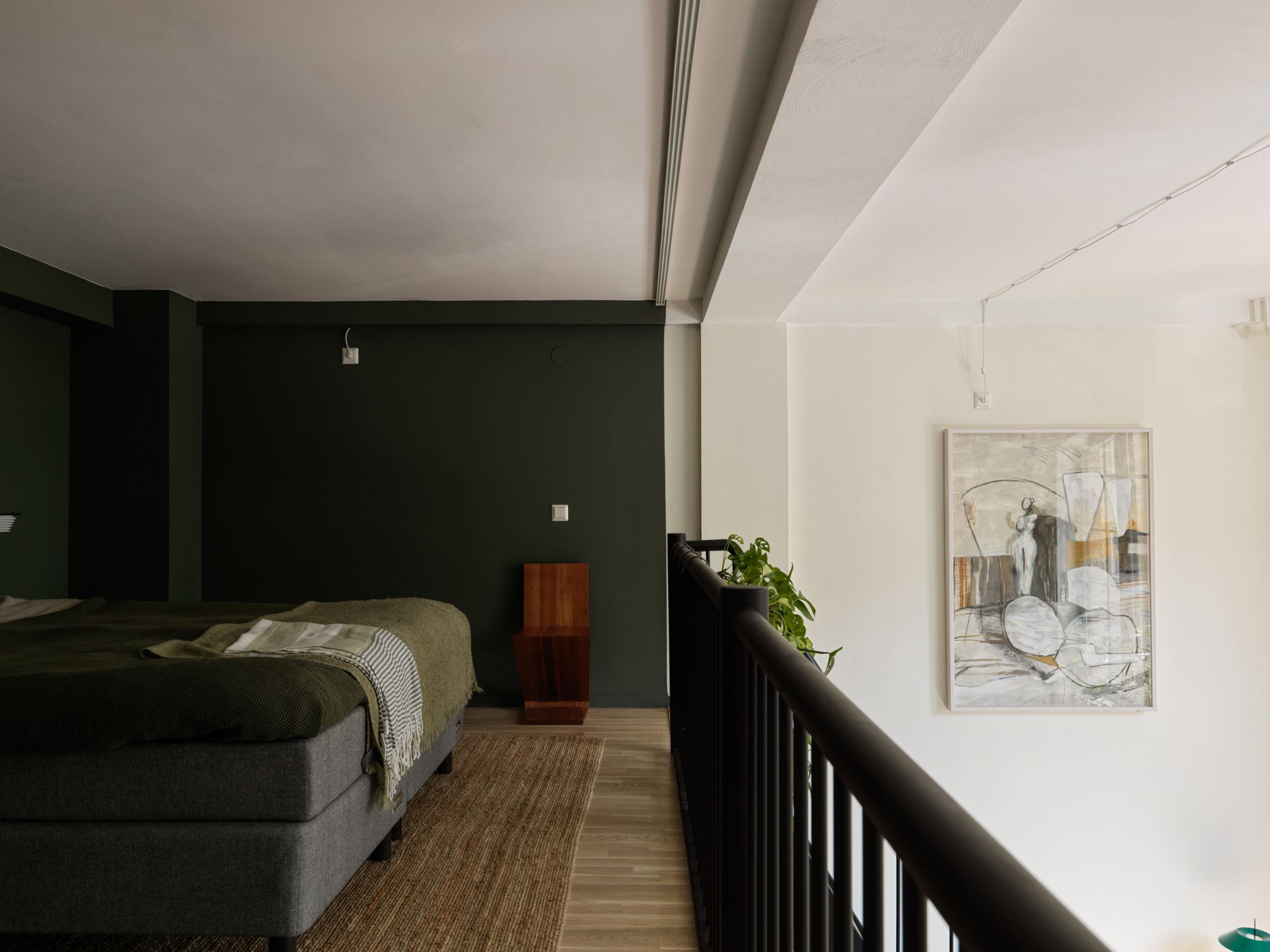 chambre sur mezzanine